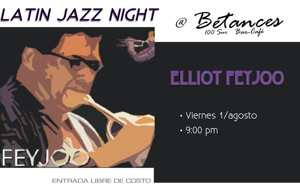 Elliot Feyjoo en Latin Jazz Night